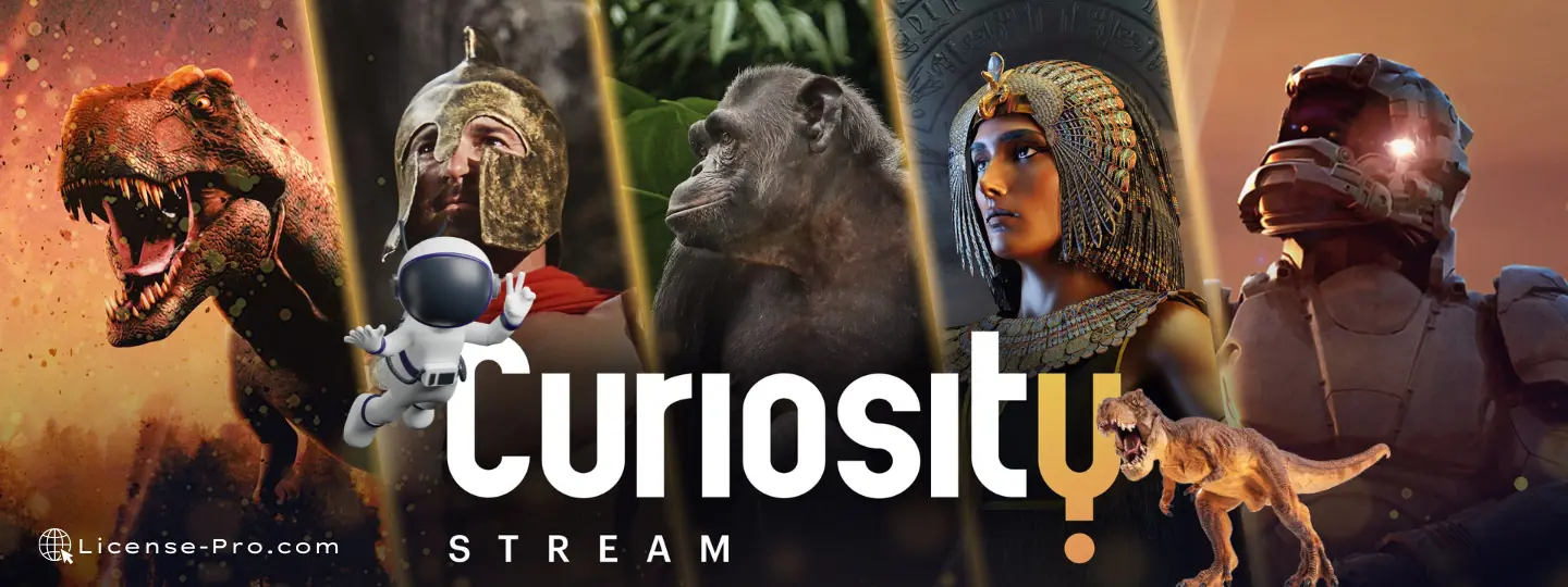 خرید اکانت کریاسیتی استریم Curiosity Stream قانونی و اختصاصی